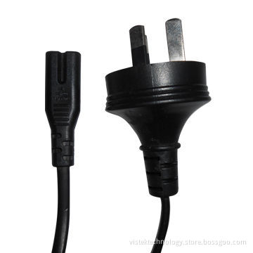 Australia AC Power Cords with 3-pin Plug, 2.5A/250V Output Current and Voltage